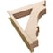 Ekena Millwork 8-in W x 36-in D x 44-in H Balboa Trad Rough Cedar Woodgrain TimberThane Outlooker, Primed Tan OUTUR080X36X44BOA04RCPR - alternate 2